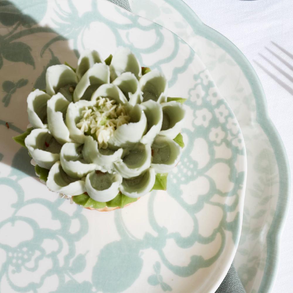 Lenox Butterfly Meadow Cottage Sage Accent Plates - Set Of 4