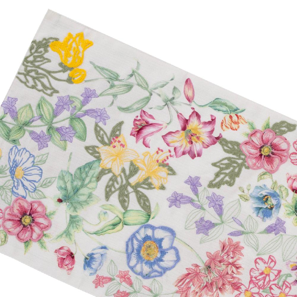 Lenox Butterfly Meadow Garden Embroidered Centerpiece