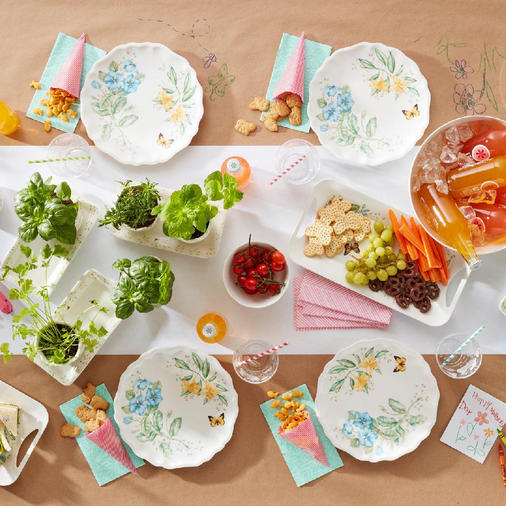 Lenox Butterfly Meadow Melamine Hors D'Oeuvres Tray