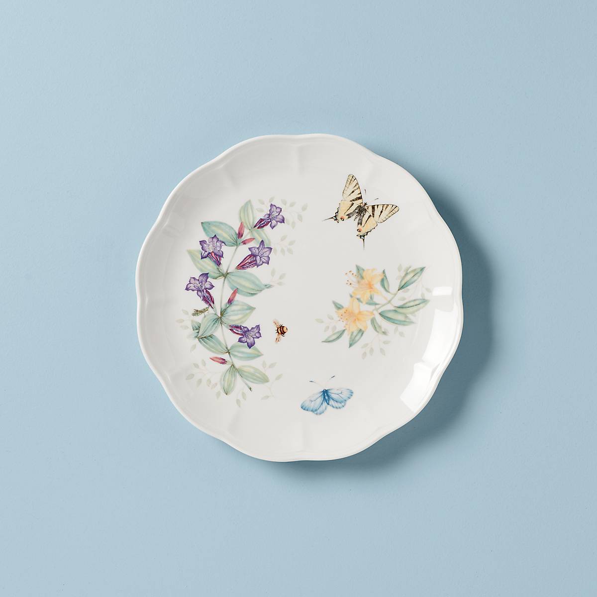 lenox Butterfly Meadow Tiger Swallowtail Dinner Plate