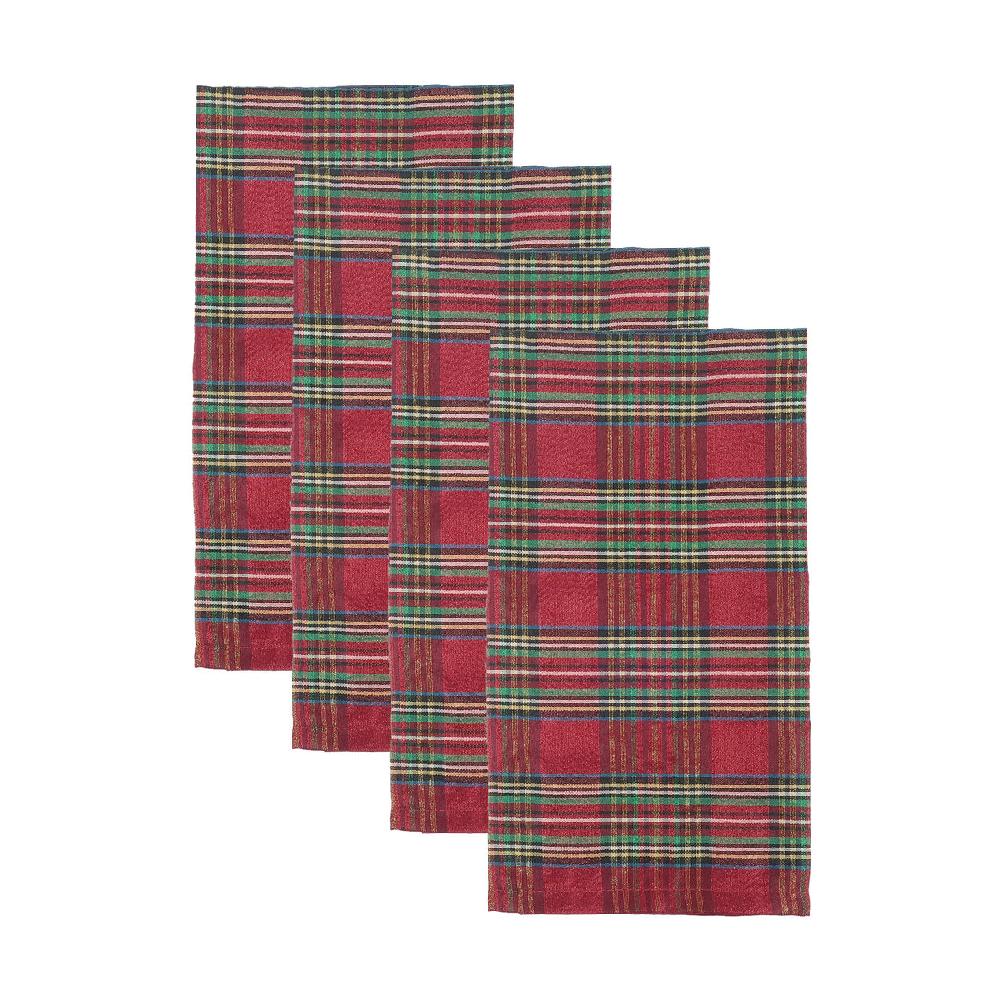 lenox Holiday Nouveau Dazzle Dinner Napkins - Set Of 4