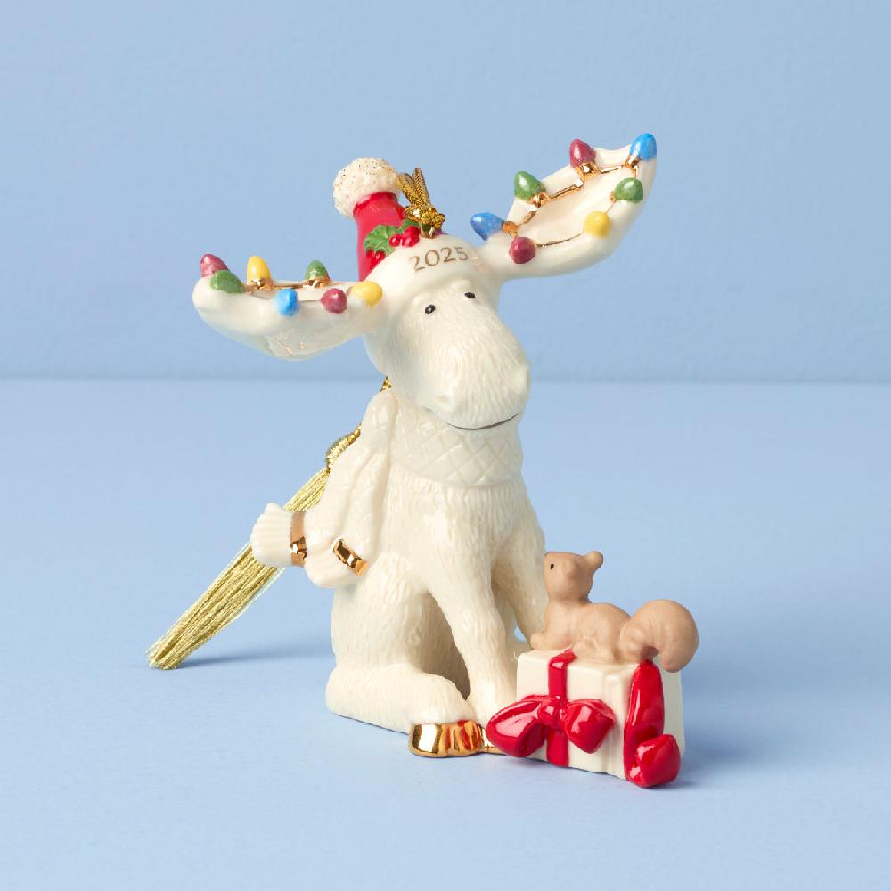 lenox 2025 Marcel The Moose Ornament