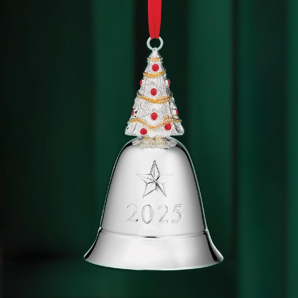 Lenox 2025 Musical Bell Silverplate Ornament