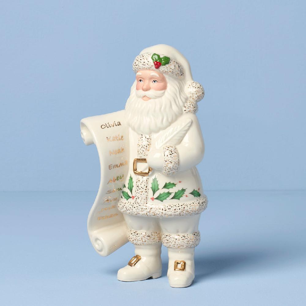 Lenox 2025 Santa With List Figurine