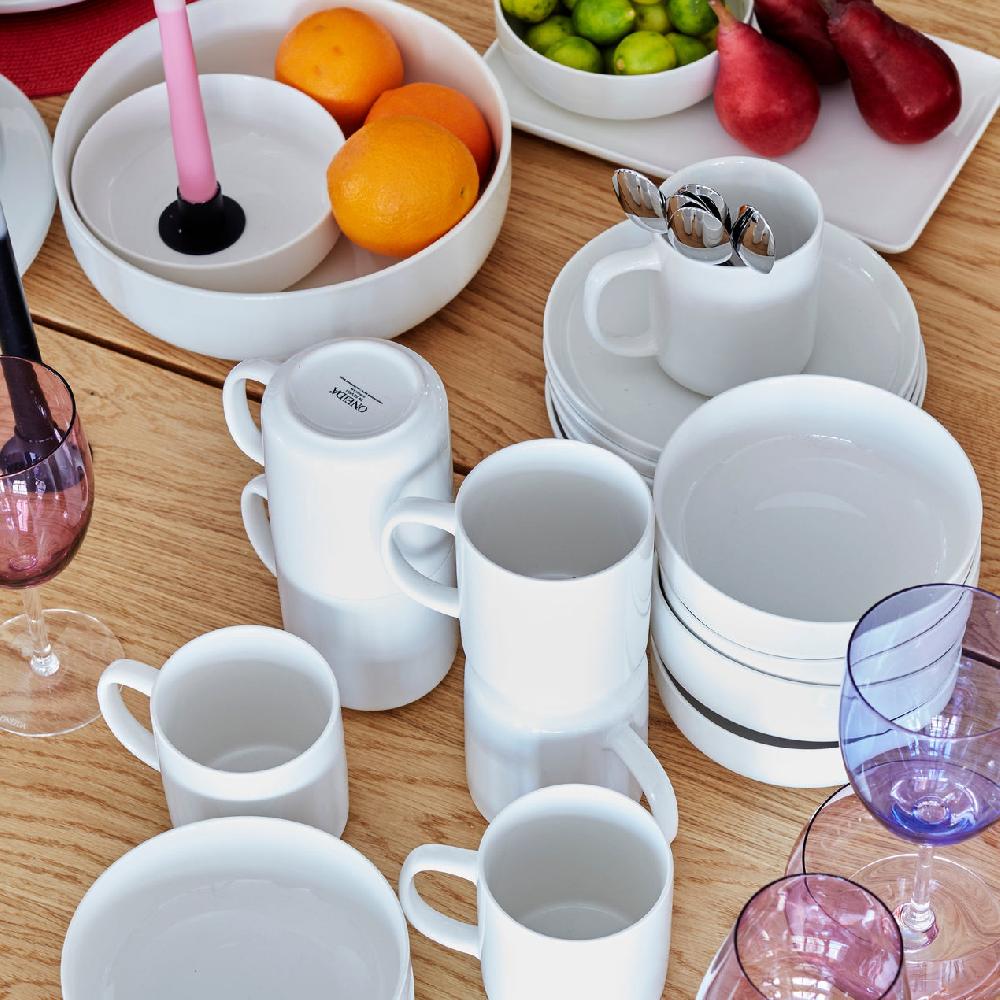 Lenox 24 Seven White Mugs - Set Of 4