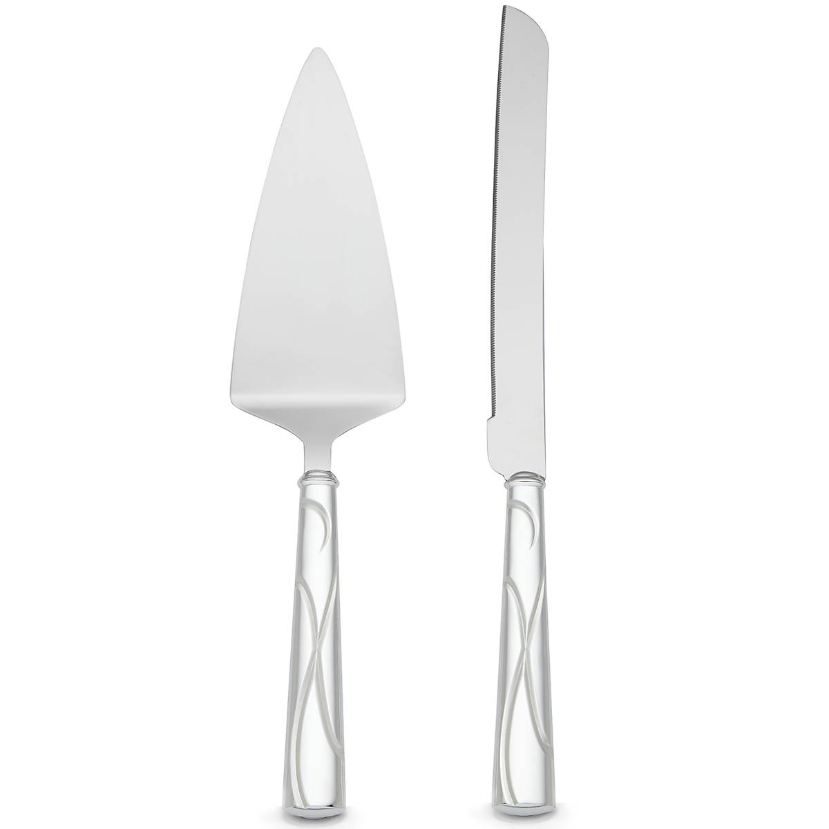 lenox Adorn 2-Piece Cake Knife & Server Dessert Set