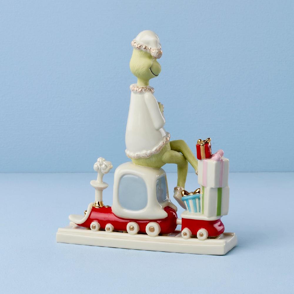 Lenox All Aboard With Mr. Grinch Figurine