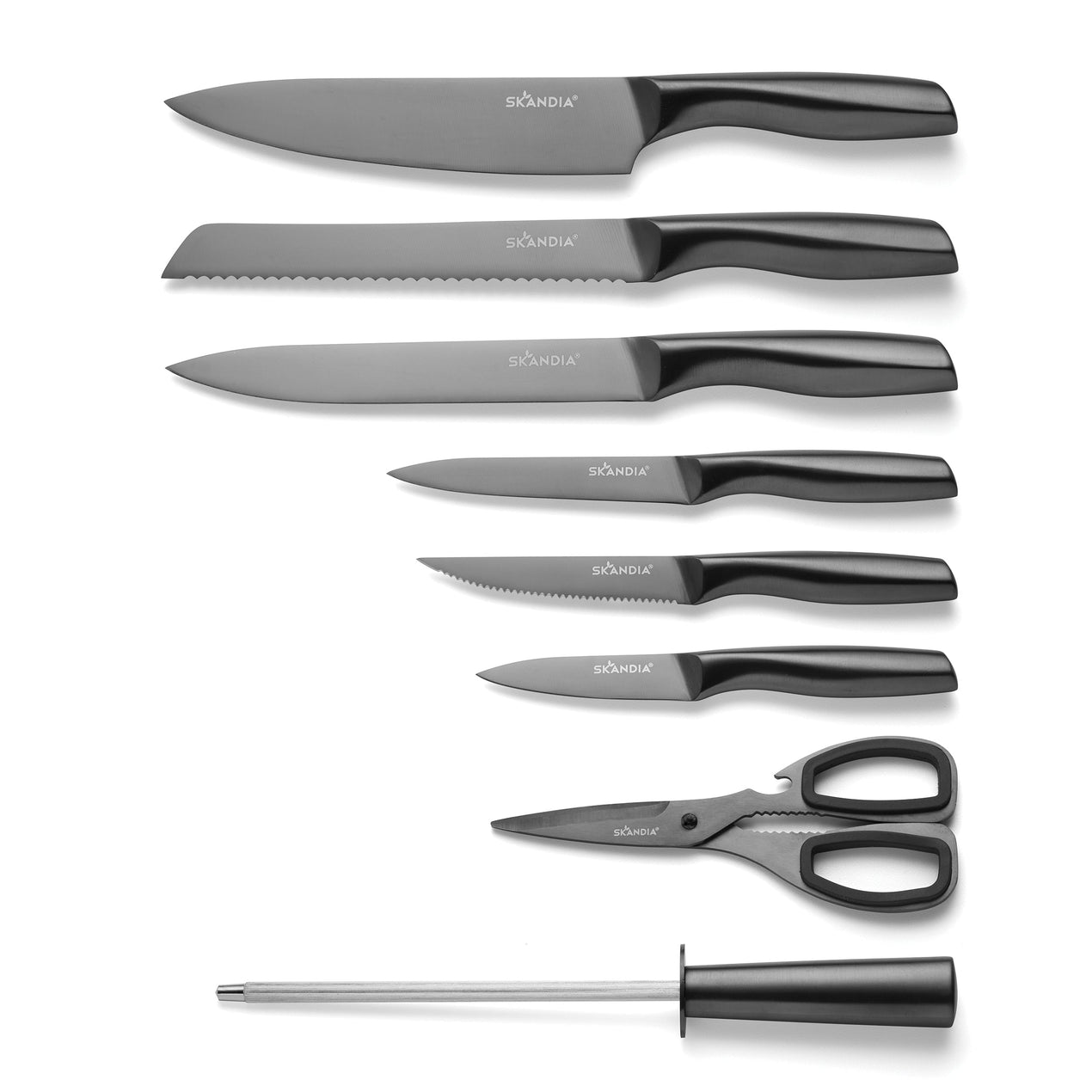 Lenox Ashton 12 Piece Cutlery Block Set