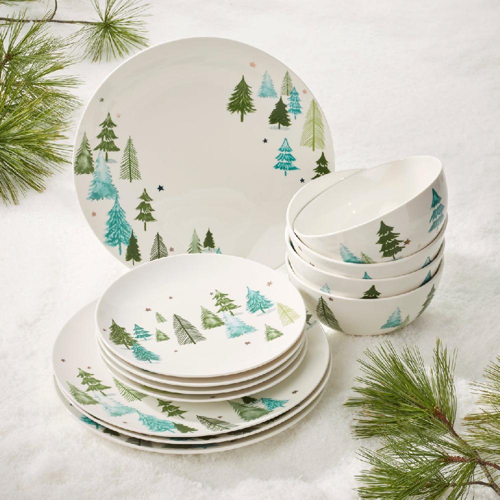 Lenox Balsam Lane 12-Piece Dinnerware Set