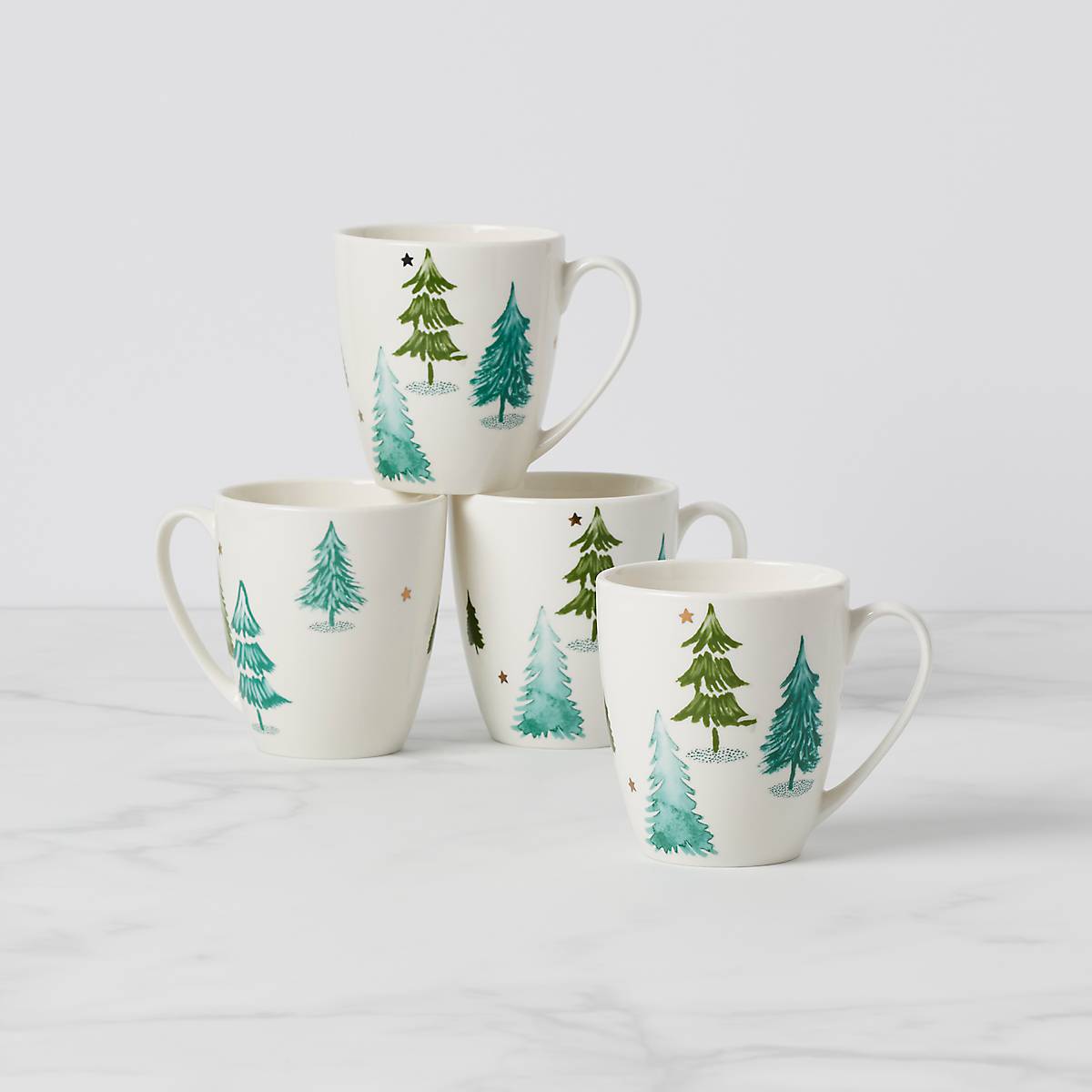 lenox Balsam Lane Mugs - Set of 4