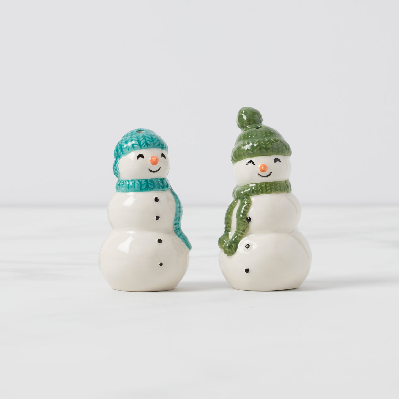 lenox Balsam Lane Snowman Salt & Pepper Set