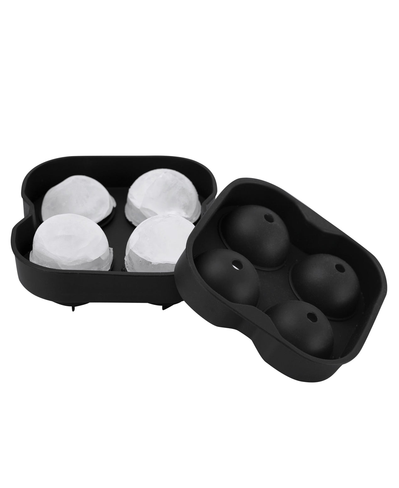 lenox Black Round Silicone XL Ice Mold