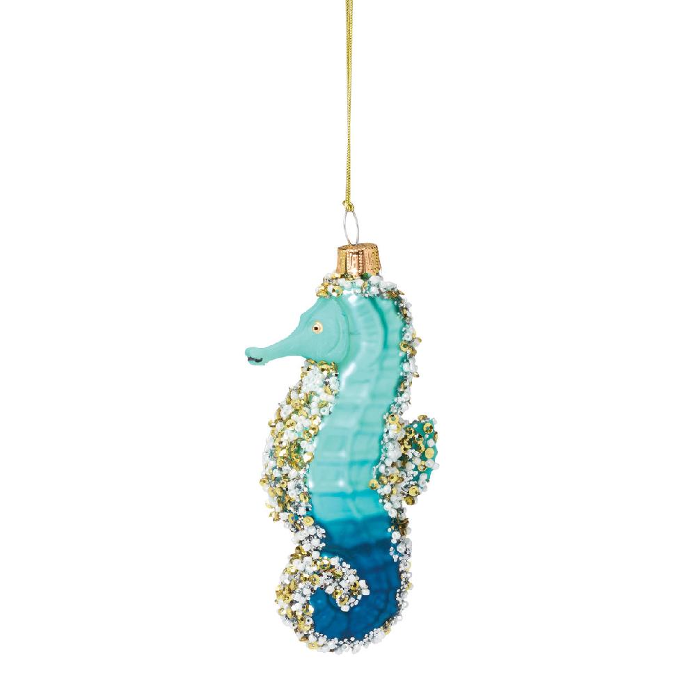 Lenox Blown Glass Sea Horse Ornament
