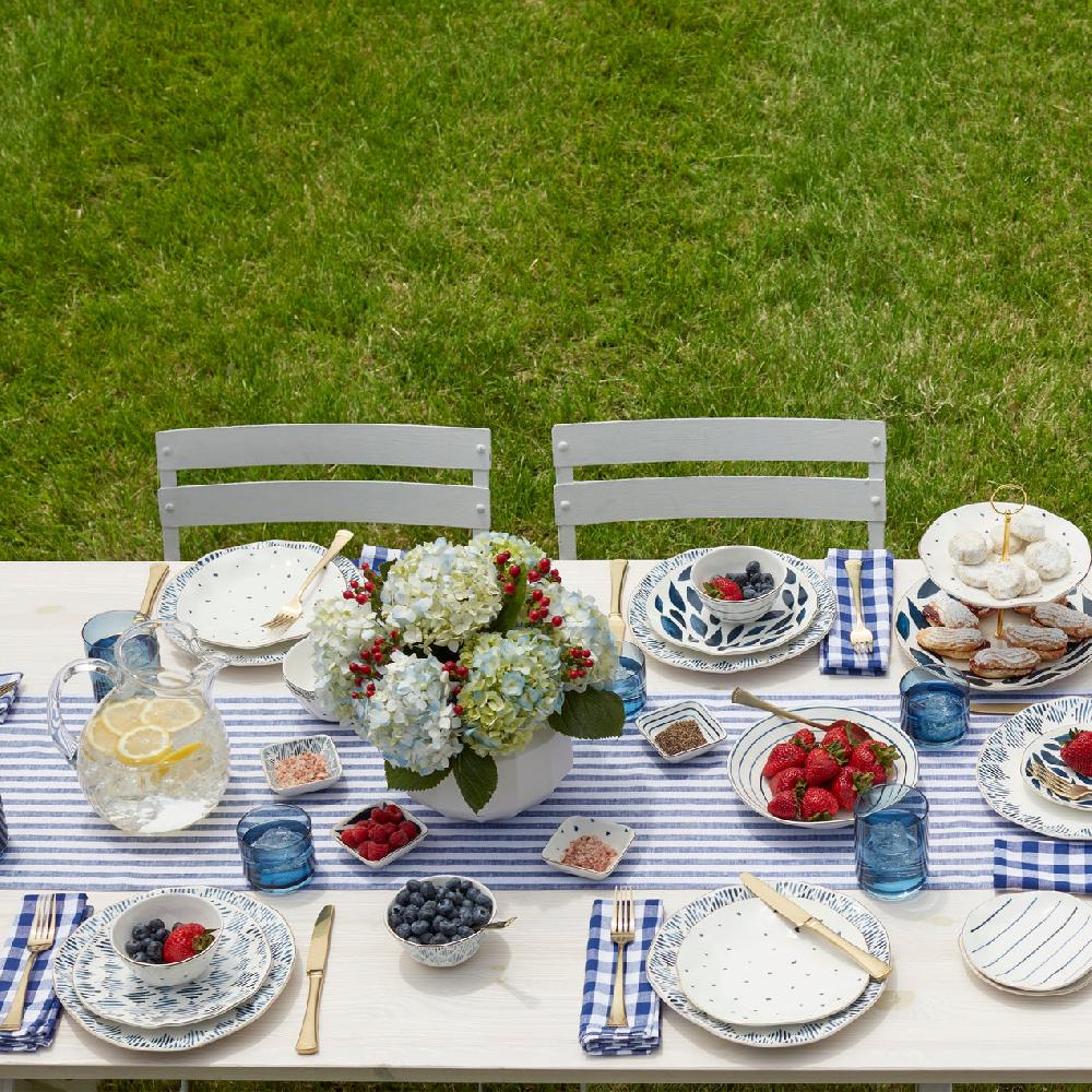 Lenox Blue Bay Stacking Dip Bowls - Set Of 4