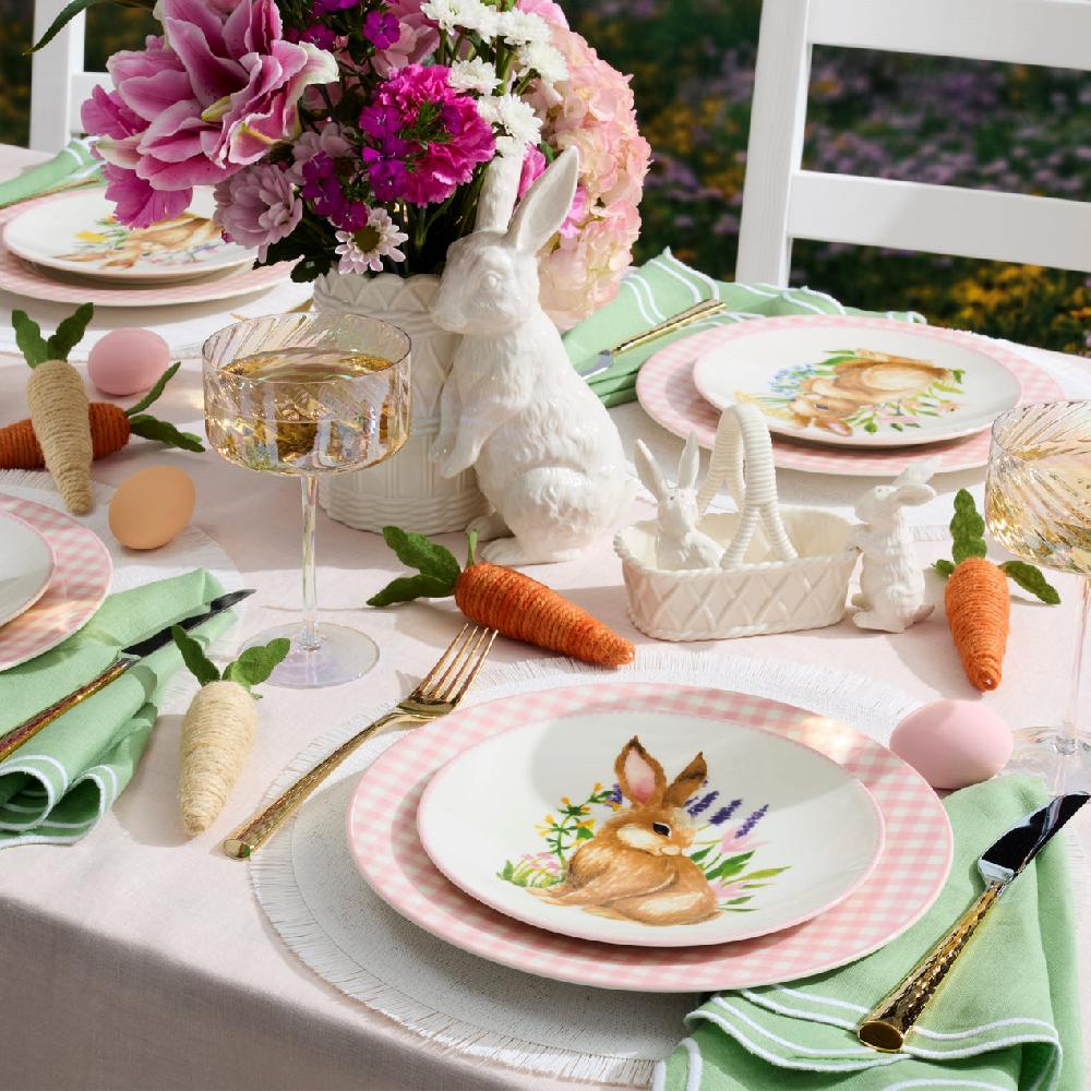 Lenox Bunny Accent Plates - Set Of 4