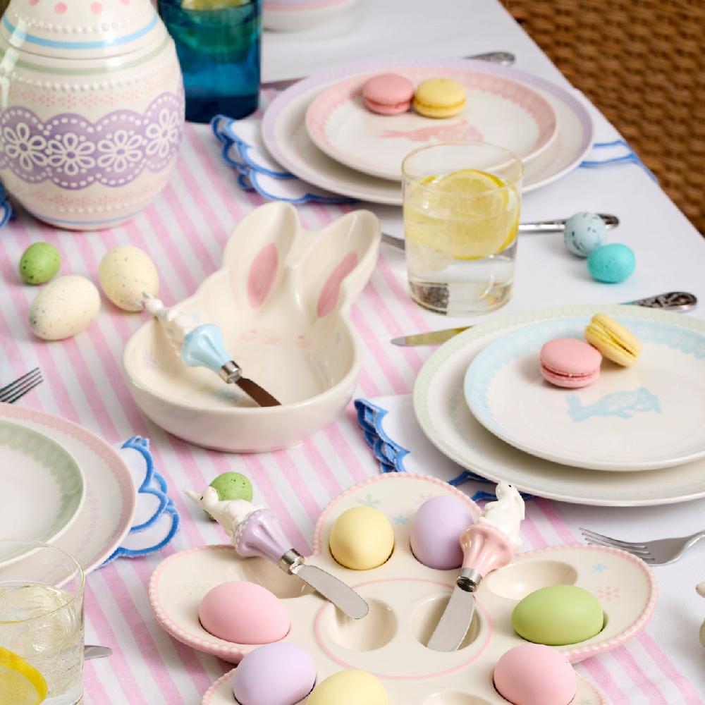 Lenox Bunny Hop Easter Egg Platter