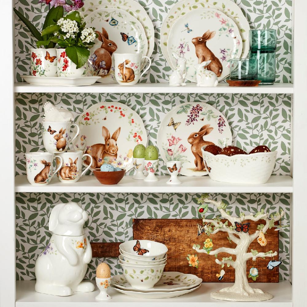 Lenox Butterfly Meadow 11-Pc Orn & Tree Set