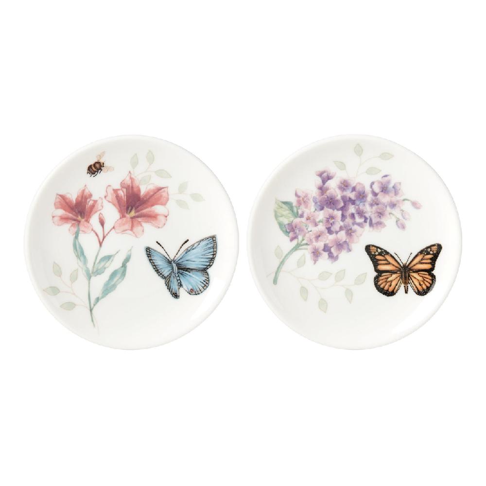 lenox Butterfly Meadow 2 pc Coaster Set