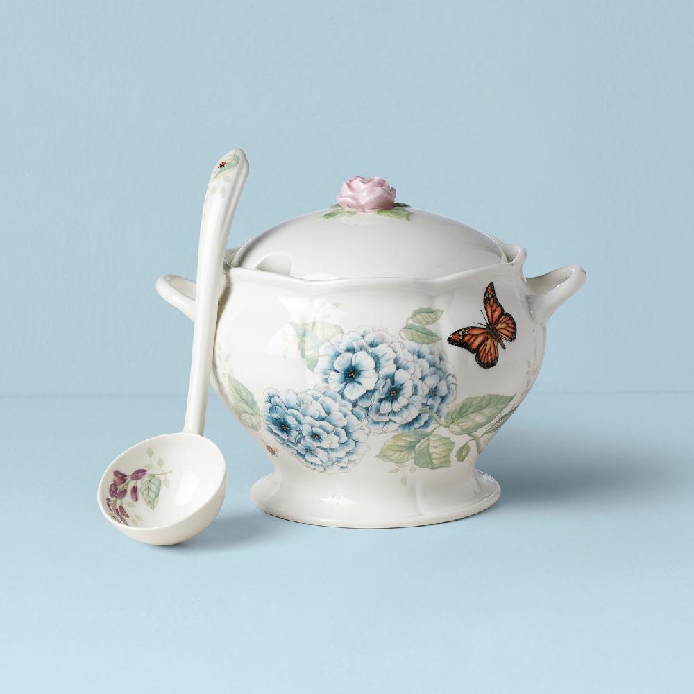 Lenox Butterfly Meadow 2-Piece Tureen & Ladle Set