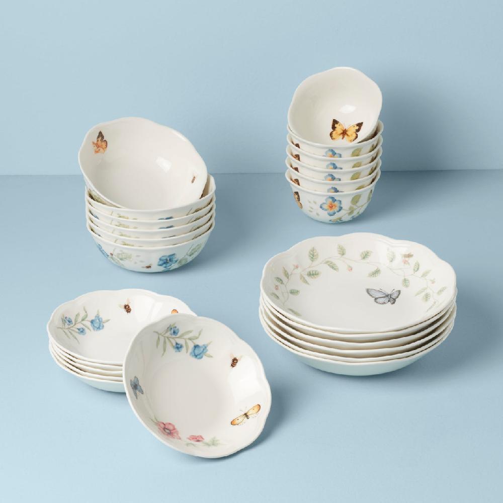 lenox Butterfly Meadow 24-Piece Bowl Set