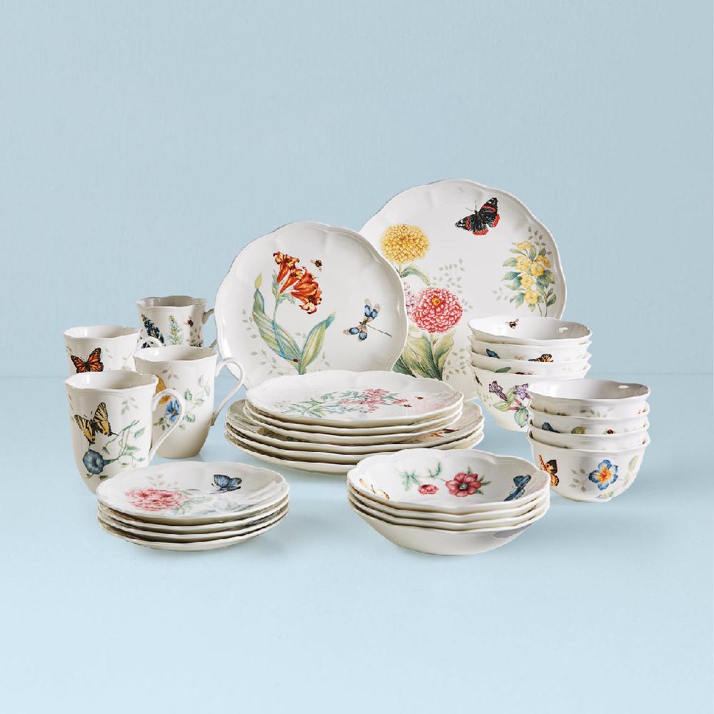 lenox Butterfly Meadow 28-Piece Dinnerware Set