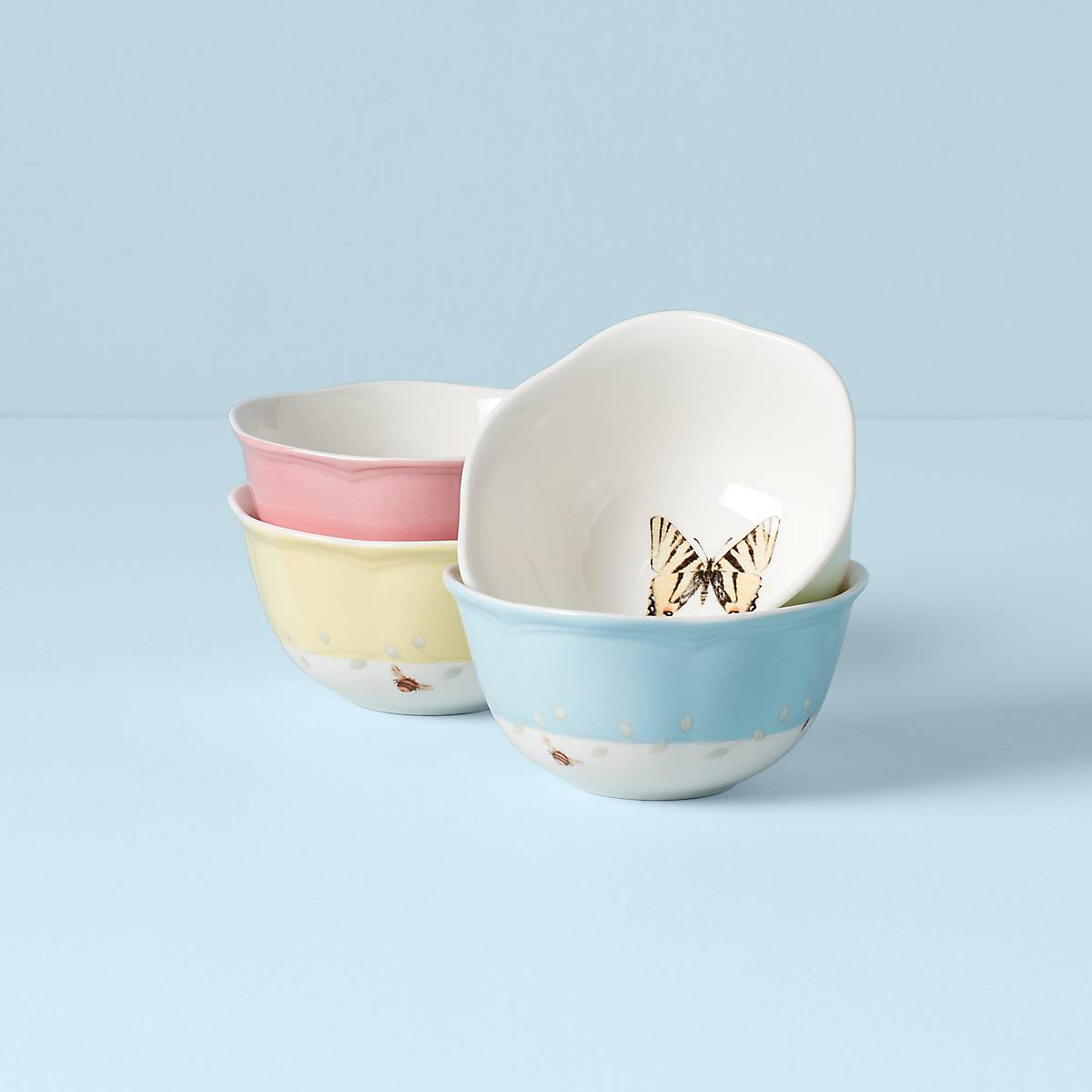 lenox Butterfly Meadow 4-Piece Bowl Set