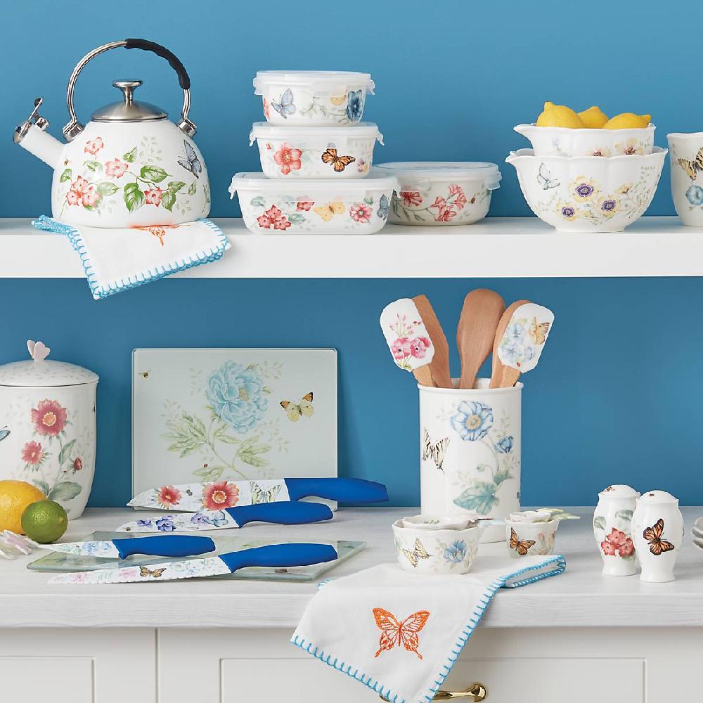 Lenox Butterfly Meadow 4-Piece Utensil Holder Set