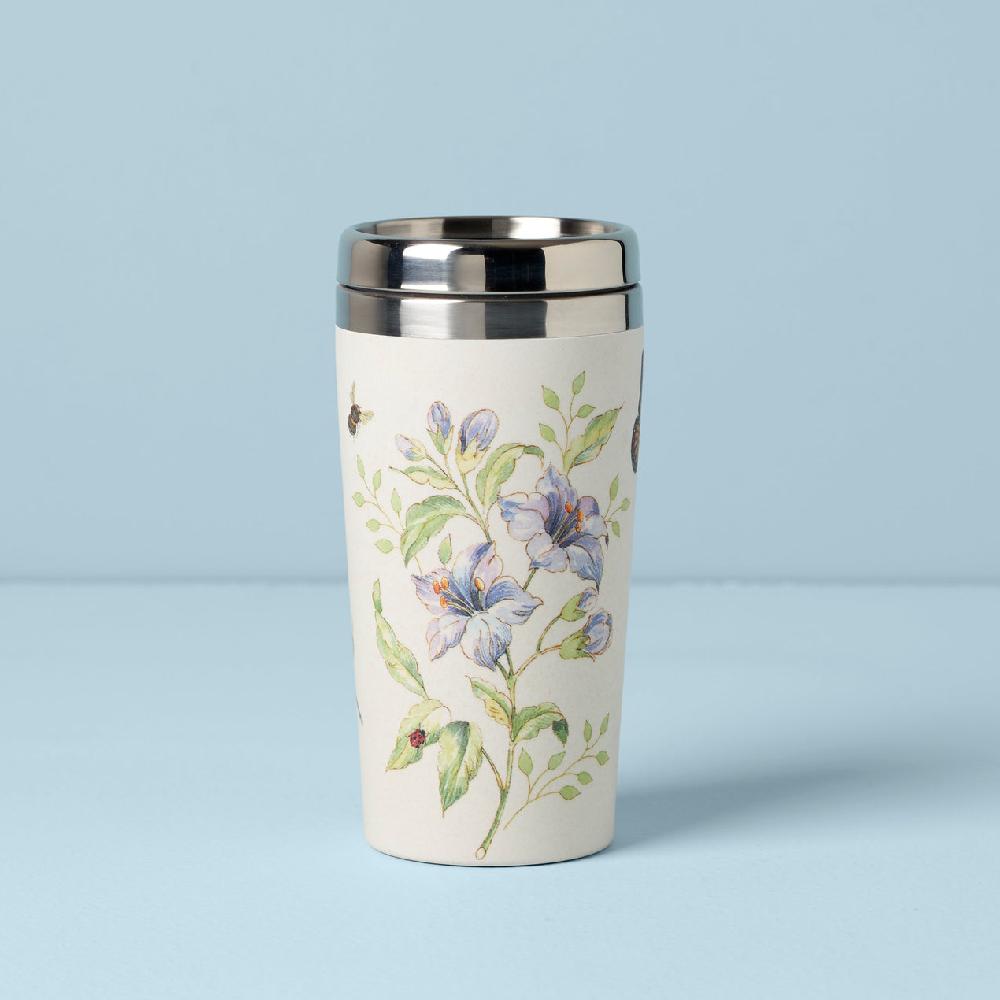 Lenox Butterfly Meadow Bamboo Travel Mug