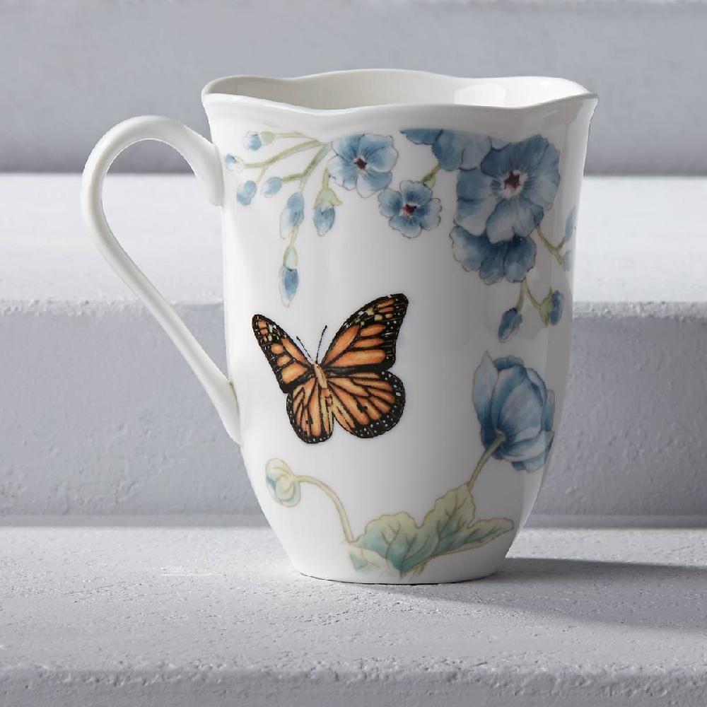 Lenox Butterfly Meadow Blue Mug