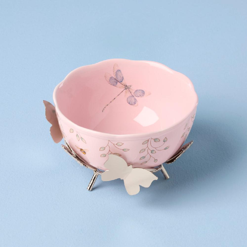 Lenox Butterfly Meadow Bowl With Stand