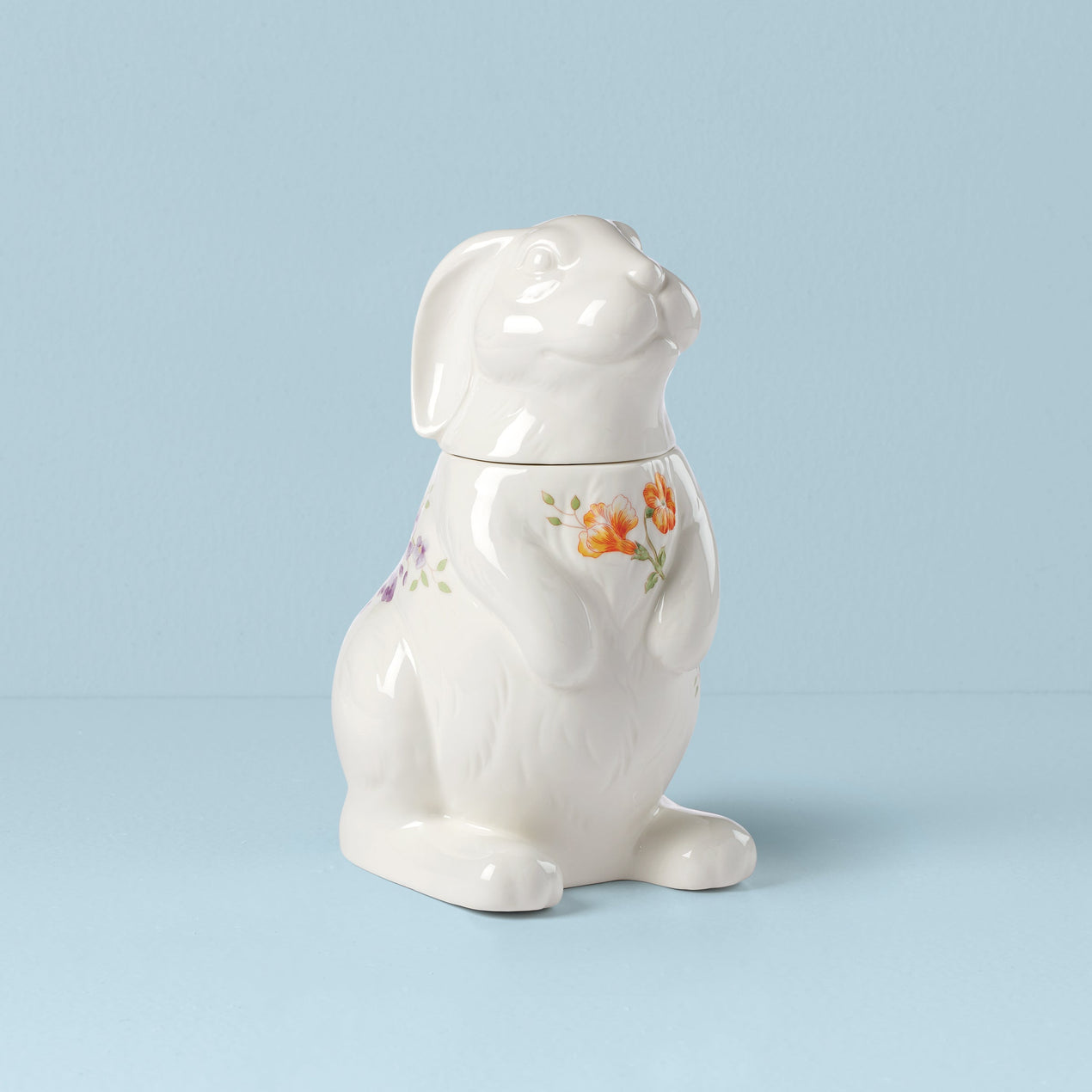 lenox Butterfly Meadow Bunny Cookie Jar