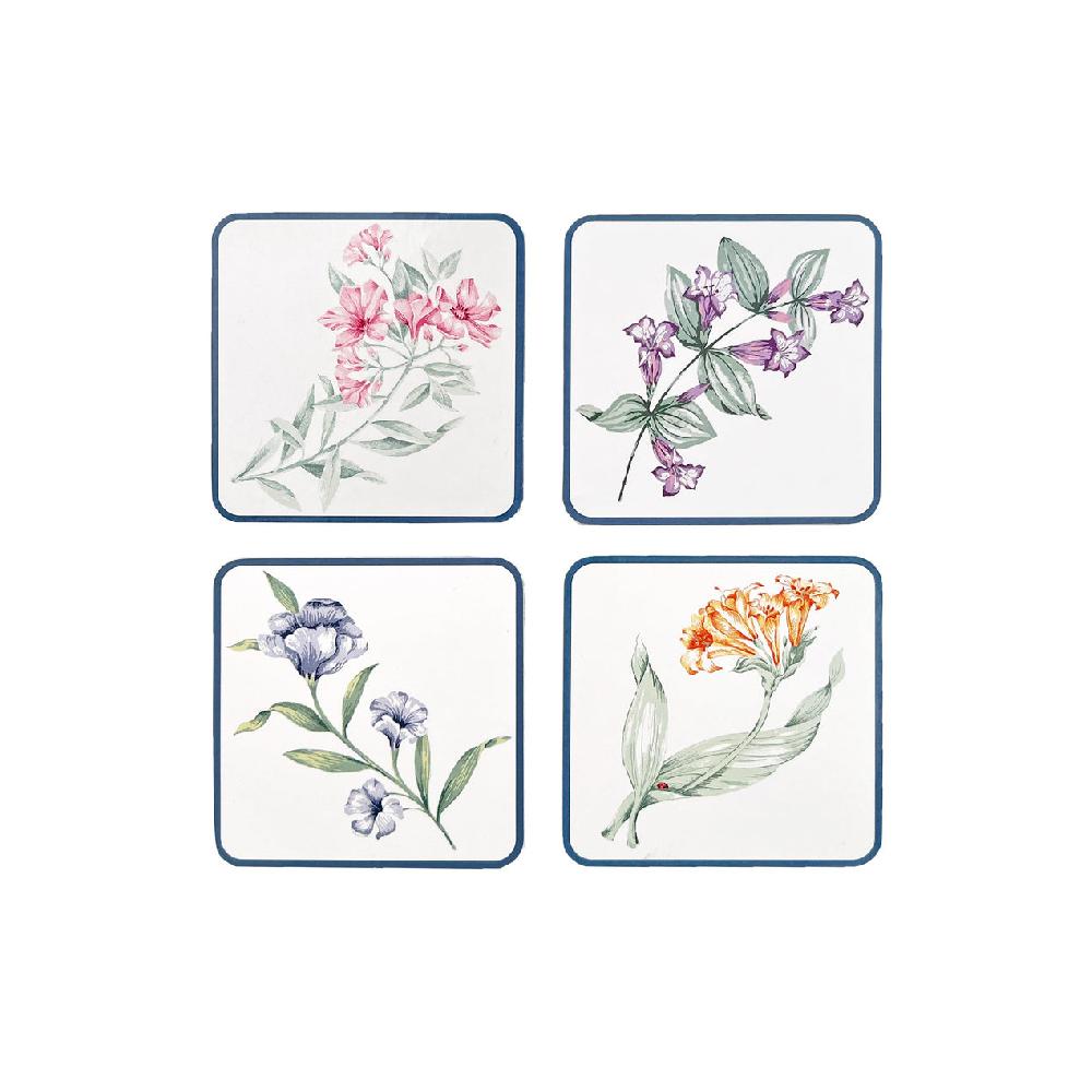 lenox Butterfly Meadow Corkback Coasters - Set Of 4