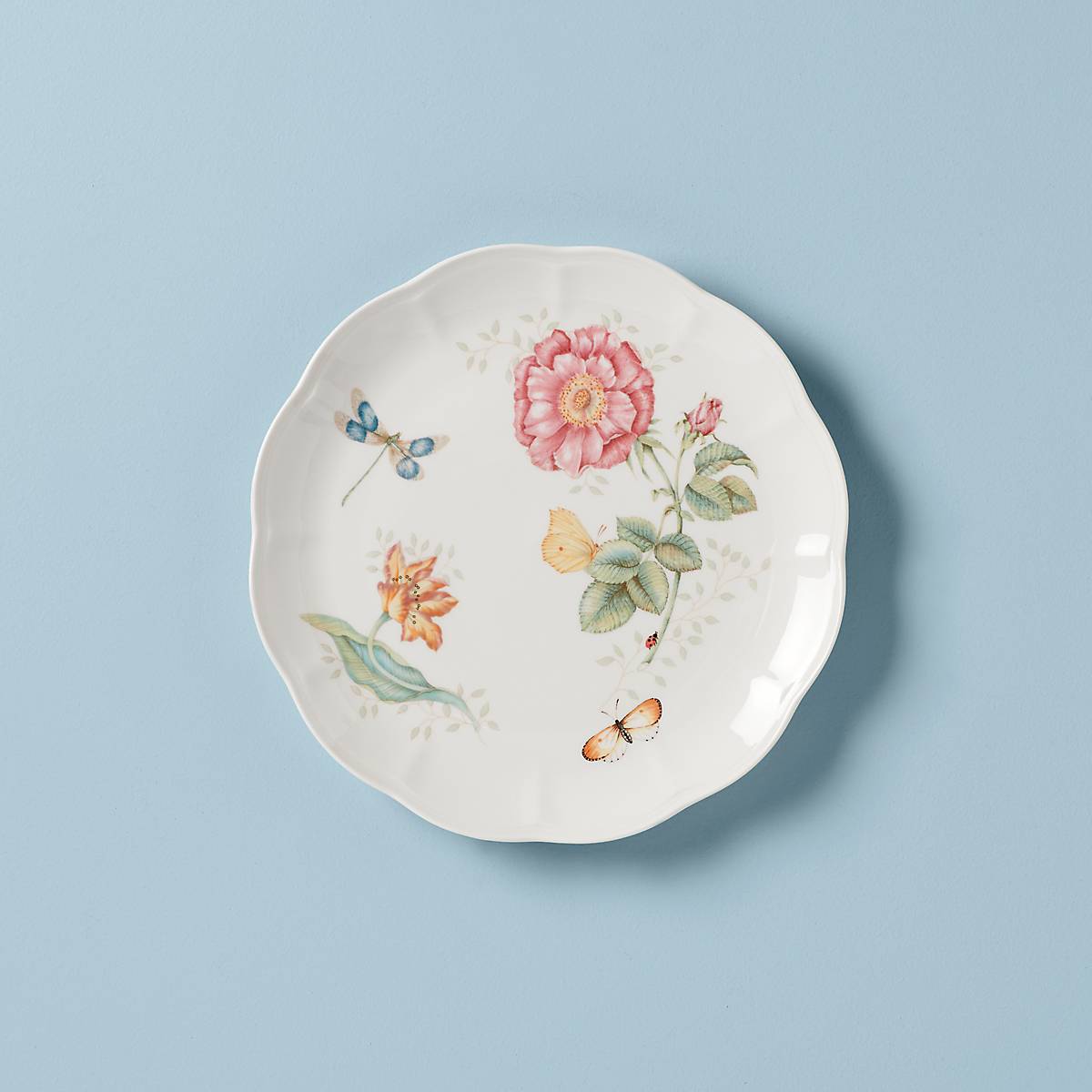 lenox Butterfly Meadow Dragonfly Dinner Plate
