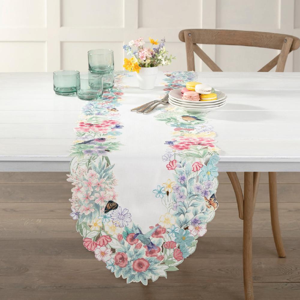 lenox Butterfly Meadow Flutter Table Runner