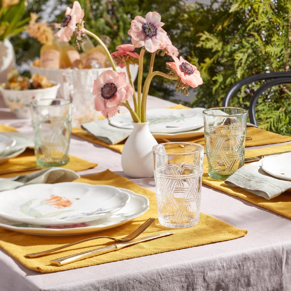 Lenox Butterfly Meadow Green Tall Glasses - Set Of 4