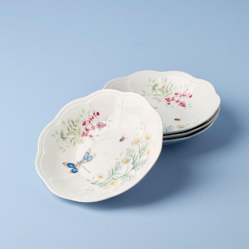 lenox Butterfly Meadow Herbs Pasta Bowls - Set of 4