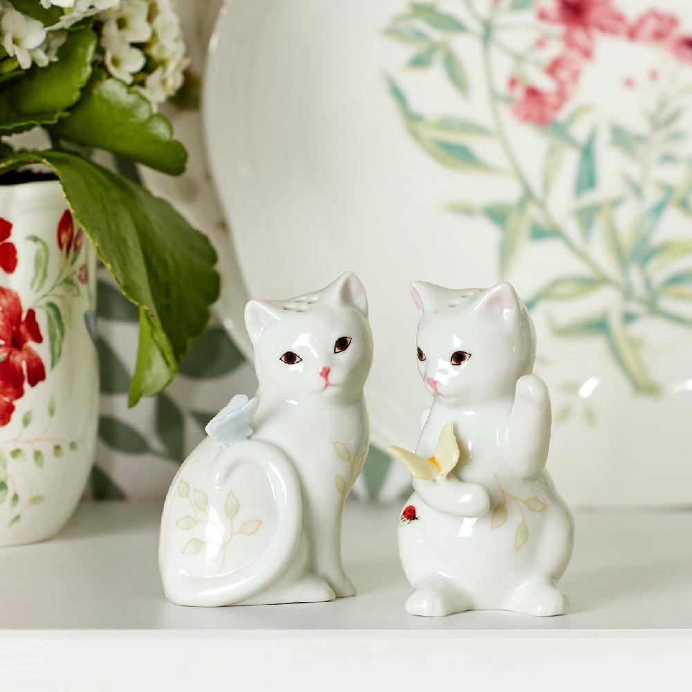 Lenox Butterfly Meadow Kitten Salt & Pepper