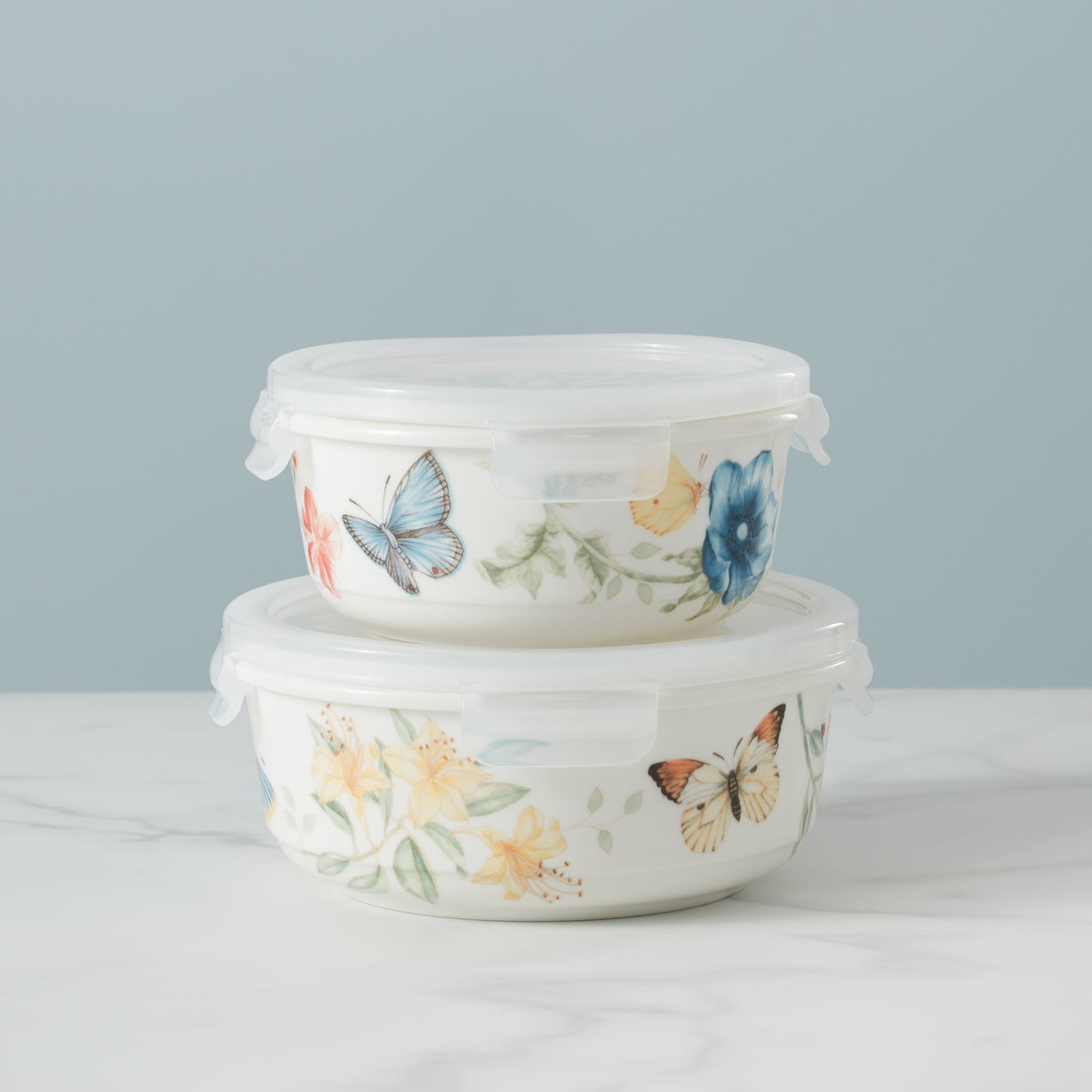Lenox Butterfly Meadow Large Round Container