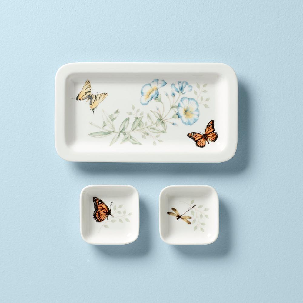 Lenox Butterfly Meadow Sushi Plate & Bowls