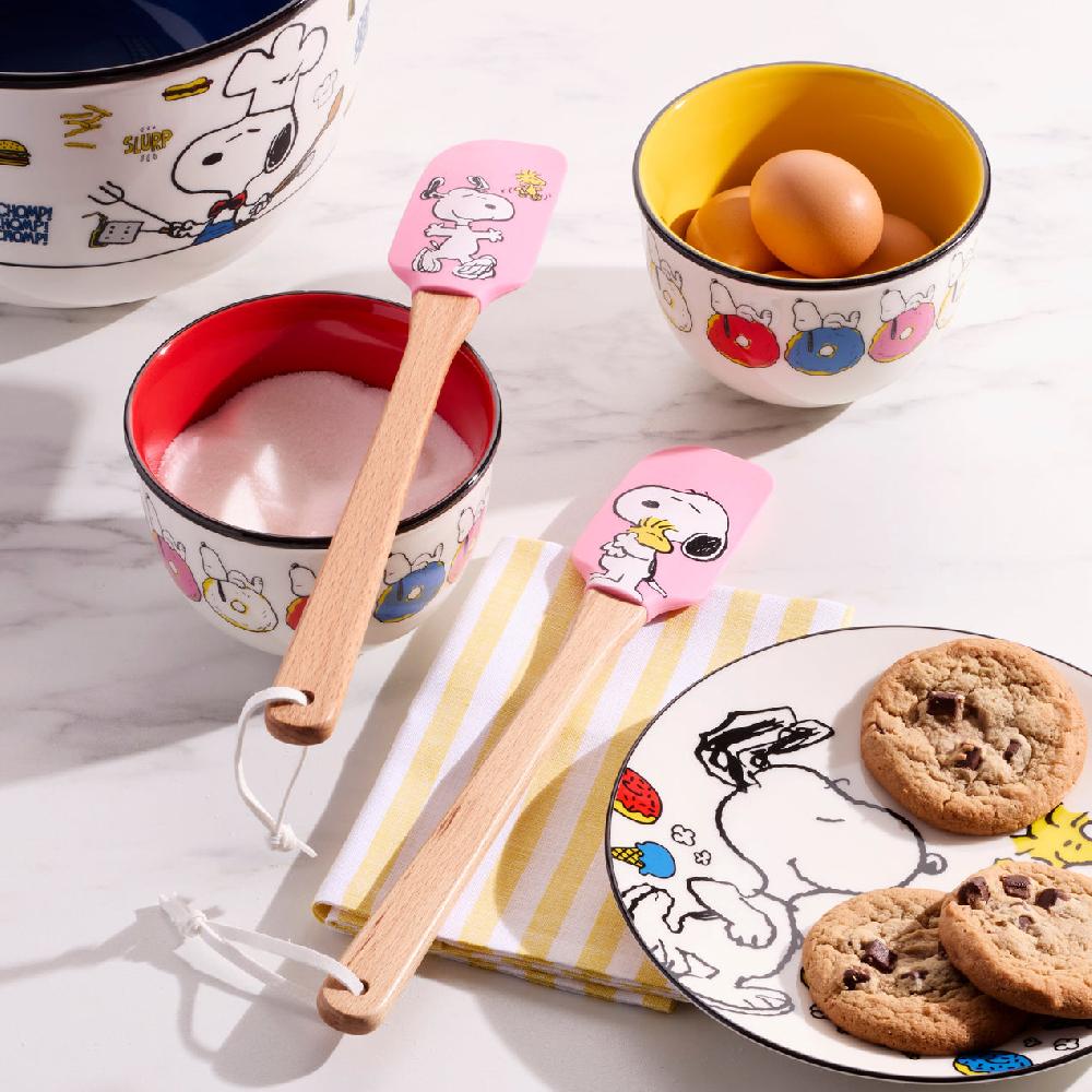Lenox Chef Snoopy Pink Spatulas - Set Of 2