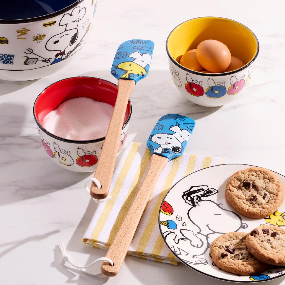 Lenox Chef Snoopy Spatulas - Set Of 2 - Blue