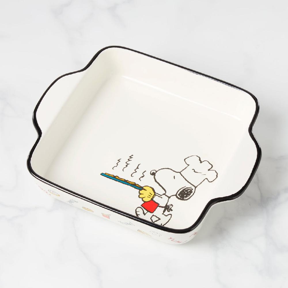 lenox Chef Snoopy Square Baker