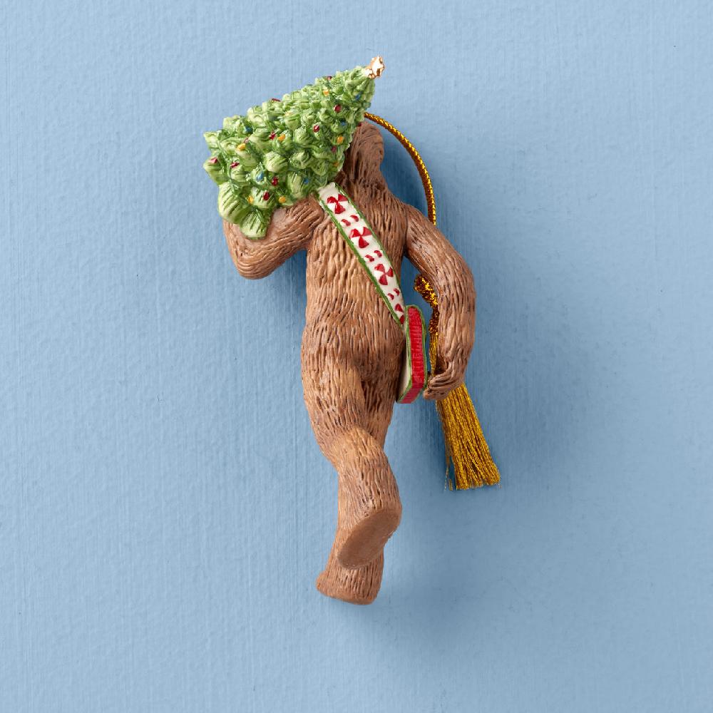Lenox Chewbacca With Christmas Tree Ornament