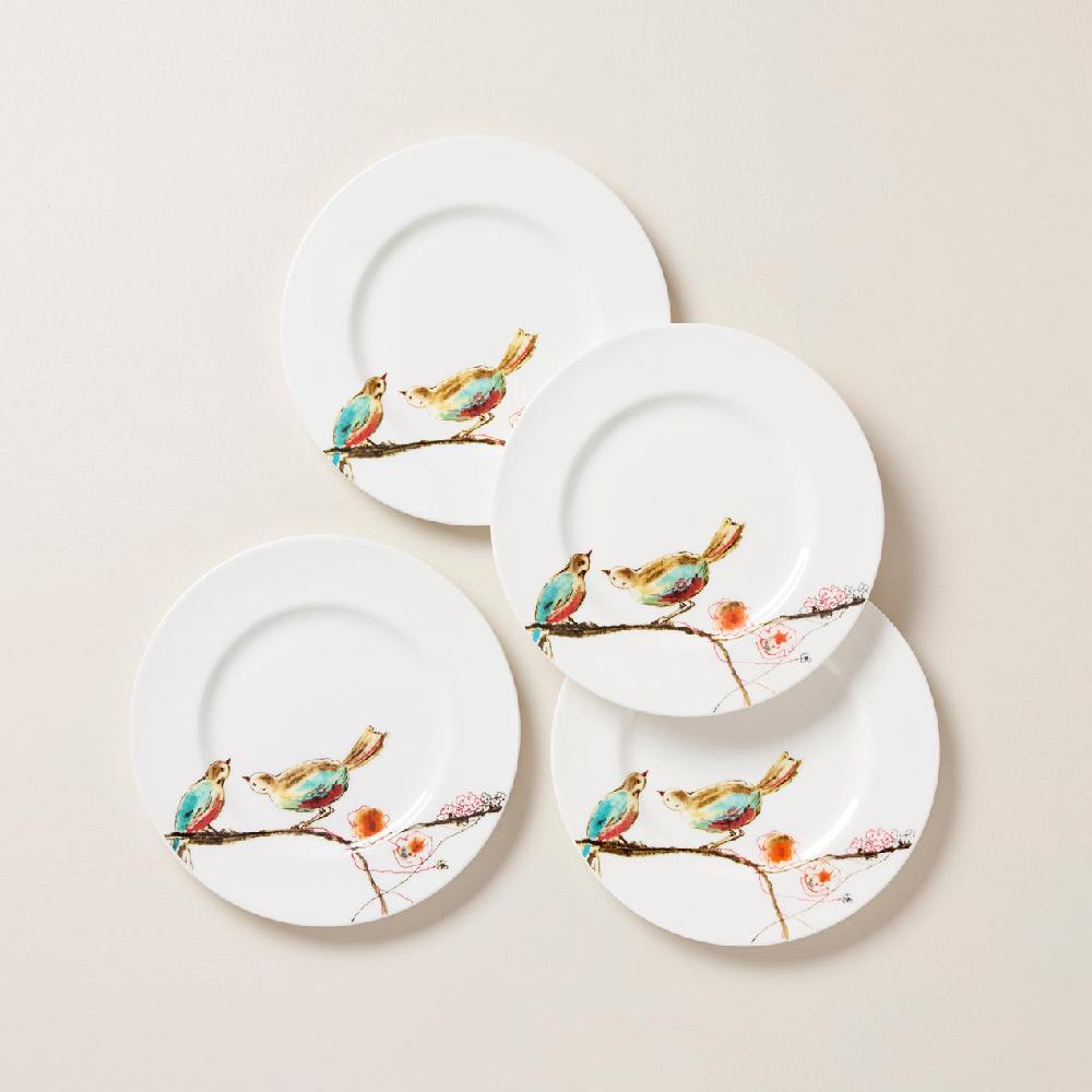 lenox Chirp Salad Plates - Set of 4