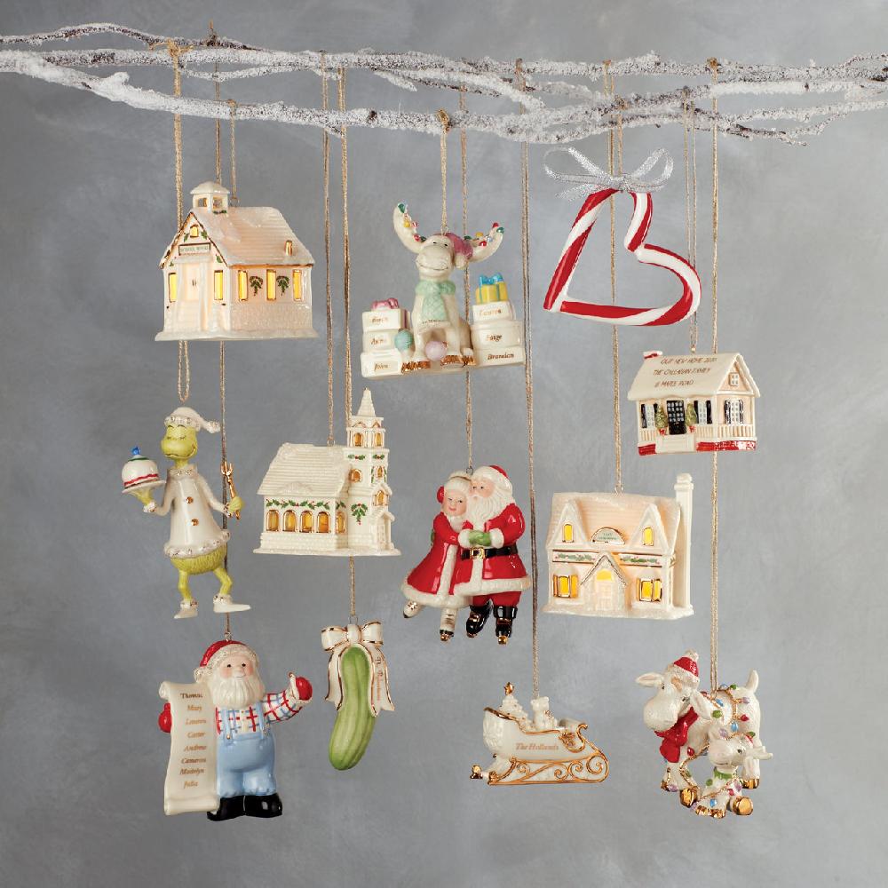 Lenox Christmas Village™ Church Lighted Ornament