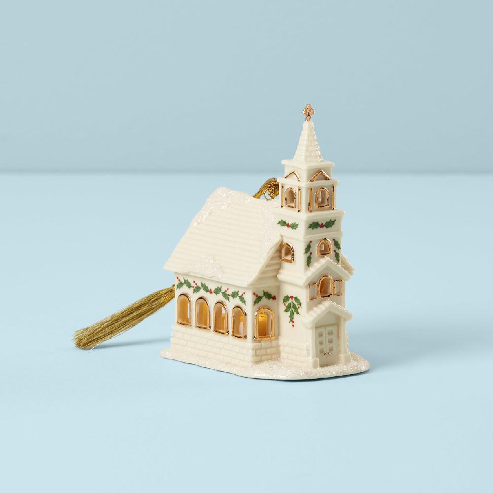 lenox Christmas Village™ Church Lighted Ornament