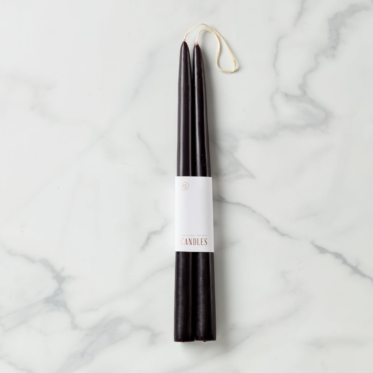 lenox Dipped 12" Taper Candle Pair - Smoke