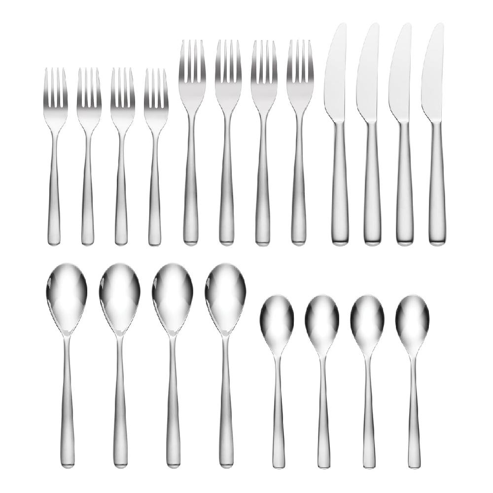 lenox Ella Satin Fade 20 Piece Flatware Set