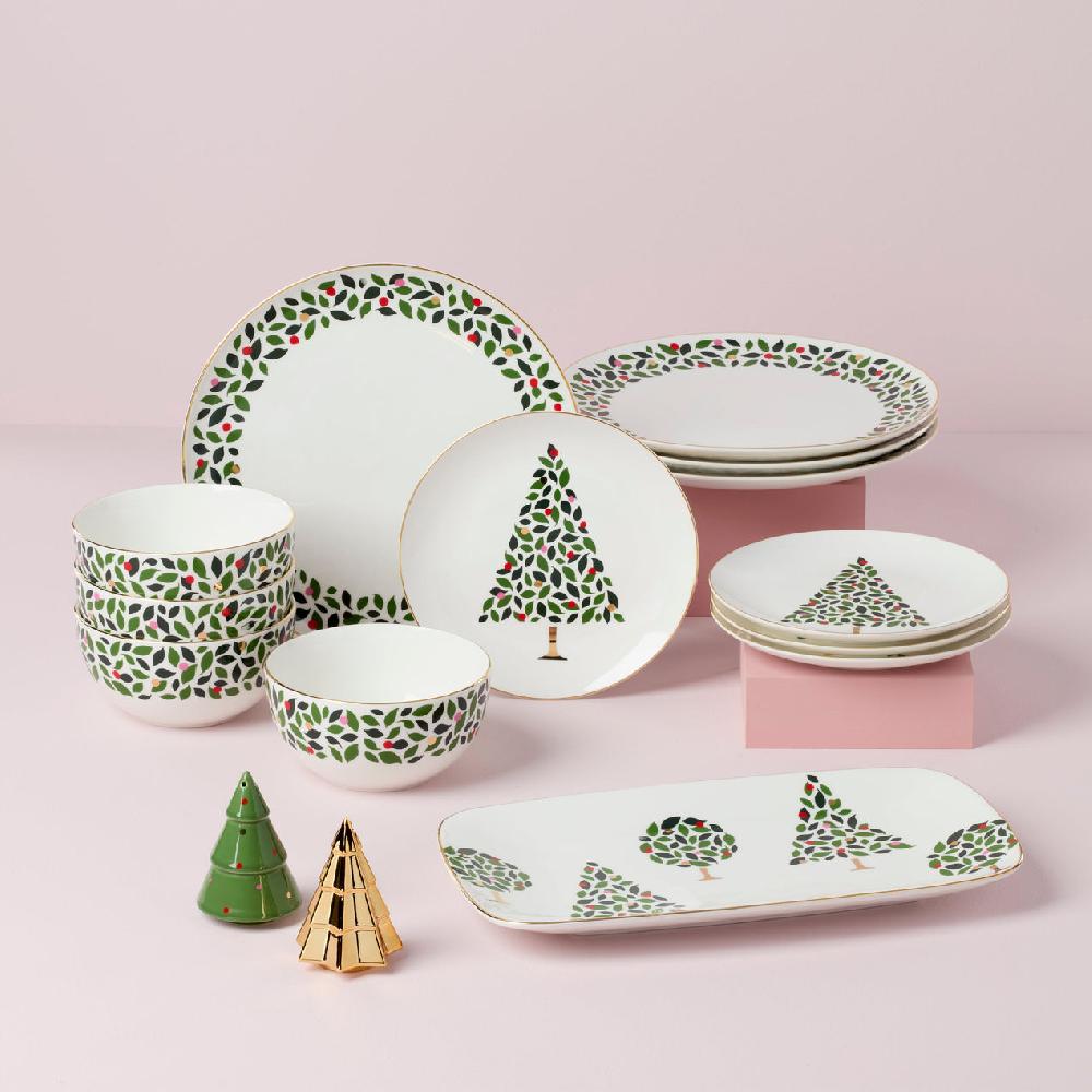 Lenox Evergreen Accent Plates - Set Of 4