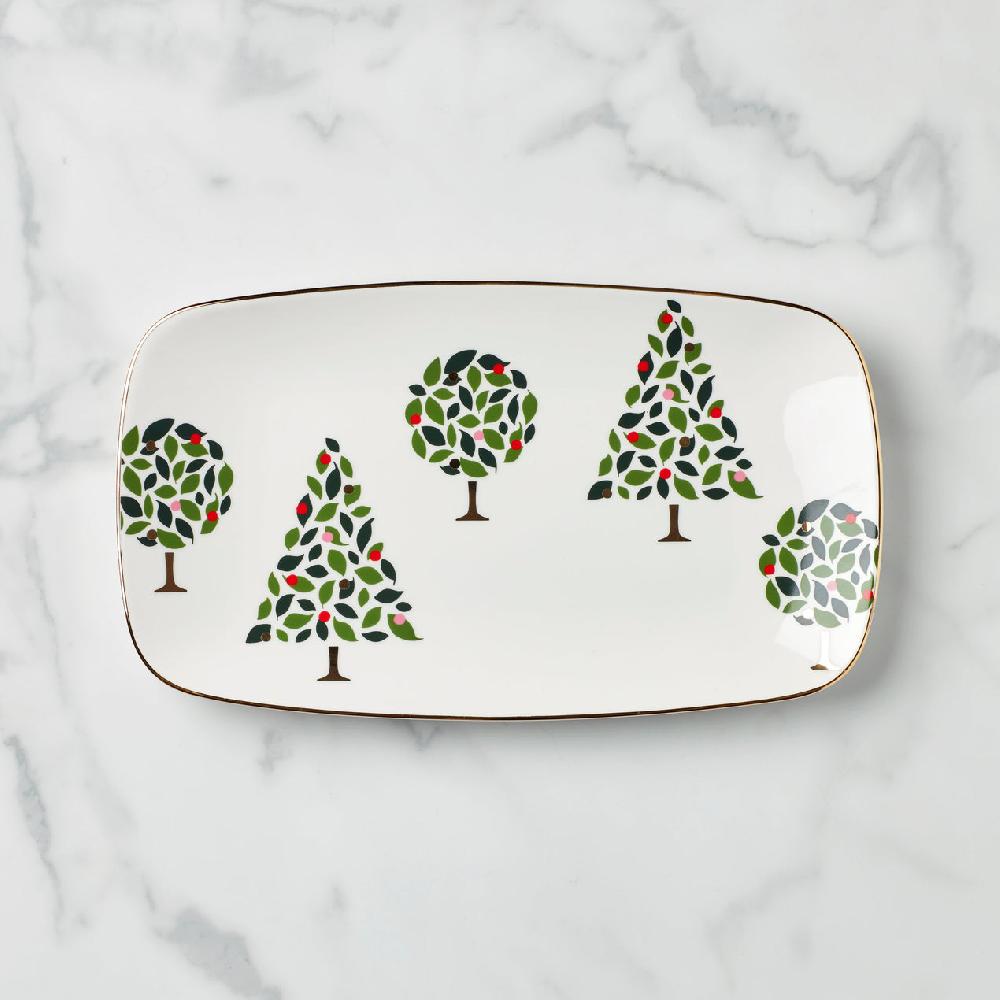 lenox Evergreen Hors d'Oeuvres Tray